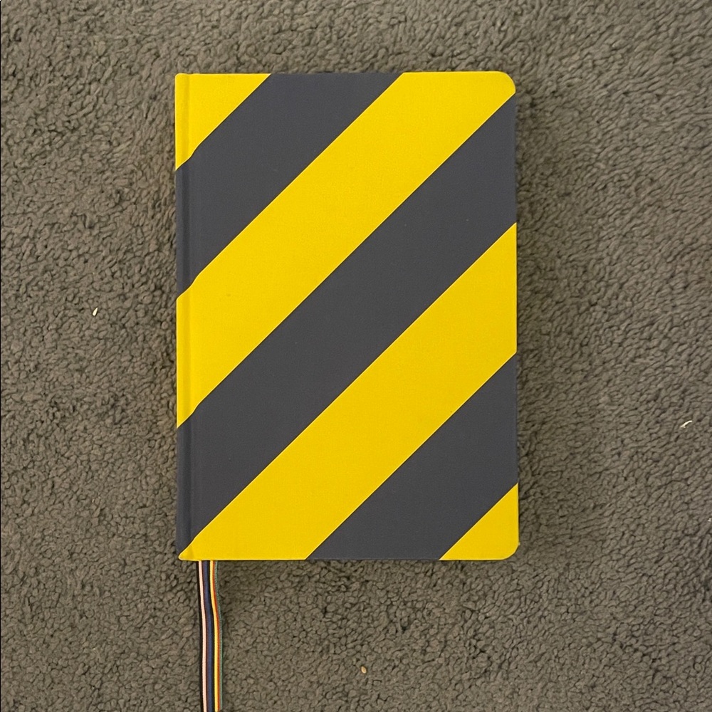 Rowing Blazers Yellow/Navy Rugby Striped Journal/Notre Dame